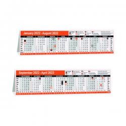 16 Month Desktop Calendar 2022