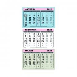 At-A-Glance 3 Monthly Calendar 2022 TML22 ATTML22