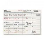 Mark-it Perpetual Month Wipe on/ Wipe off Planner MM00279