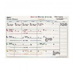 Mark-it Perpetual Month Wipe on/ Wipe off Planner MM00279