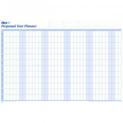 Mark-it Perpetual Year Planner (W900 x H600mm) PYP MM00179