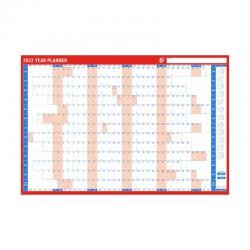 5 Star Office 2022 Year Planner Unmounted Landscape with Planner Kit 915x610mm