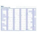 Mark-it 2022 Giant Year Planner Unmounted Landscape with Accessory Kit 1165x820mm Blue/White 22YP 151527 - Image 4