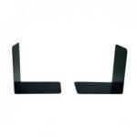 Metal Bookends Giant W165 x D215mm Black (Pack of 2) 0441101 BLO14073 Product Code: BLO14073