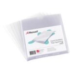 Rexel Clear Card Holder Nyrex Open on Short Edge 152x102mm 12030 Pack of 25