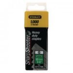 Stanley SharpShooter Heavy Duty 12mm 1/2in Type G Staples (Pack of 1000)