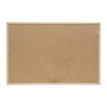 5 Star Office Noticeboard Cork with Pine Frame W900xH600mm