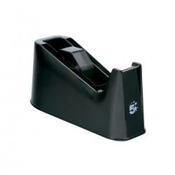 5-star-office-tape-dispenser-desktop-weighted-nonslip-roll-capacity-25mm-width-75m-length-max-black 5 Star Office Tape Dispenser Desktop Weighted Non-slip Roll Capacity 25mm Width 75m Length Max Black - Image 1