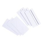 5 Star Value Envelope DL Wallet Self Seal 80gsm White Pack of 1000