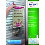 Avery Adhesive Sign Pockets A4 Transparent (Pack of 10)