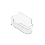 Business Card Holder Desktop Single Pocket Clear