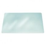 Durable Duraglas Desk Mat Transparent Anti-glare W650xD500mm