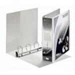 Leitz Softclick Presentation Ring Binder Polypropylene 4 D-Ring 50mm A4 White 42040001 Pack of 4
