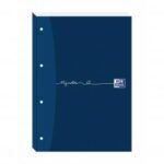 Oxford My Notes Ruled Margin Four-Hole Refill Pad 200 Pages A4 (Pack of 5)
