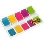 Post-it Index Small Portable Pack W12.5xH43mm Bright Colours 683-5Cb Pack of 100