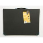 Presentation Case Vinyl Metal Trim Capacity 20 Sleeves 6 Ring A2 Black