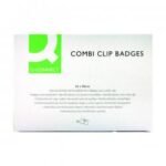 Q-Connect Combination Badge 54x90mm (Pack of 50)