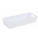 Wham White Rectangular Studio Basket 2.01 1 Litre
