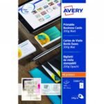 Avery Multipurpose Business Cards Matte White (Pack of 250)