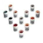Brusho Powder Paint in Assorted Pack of 12 568ml Tub