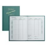 Collins Mileage Record Book 64 Pages 148x105mm Green