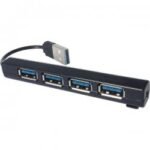Connekt Gear USB V3 4 Port Cable Hub Bus Power ed 25-0058