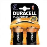 Duracell Plus Power Battery Alkaline 1.5V D 81275443 Pack of 2