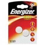 Energizer CR2032 Battery Lithium for Small Electronics 5004LC 240mAh 3V 628747 Pack of 2
