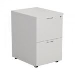 First 2 Drawer Filing Cabinet 464x600x710mm White