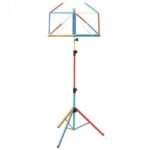 Foldaway Adjustable Music Stands Multi-Coloured