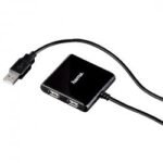 Hama USB 2.0 4-port Hub Bus powered black 39873