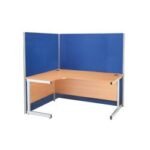Jemini Floor Standing Screen Blue W1600 x H1800mm Pack of 1