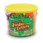 Jumbo Magnetic Upper Case Letters