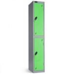 Lion Steel 2 Door Locker 305x460mm Green Pack of 1