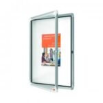 Nobo Premium Plus Outdoor Magnetic Lockable Notice Board 4xA4