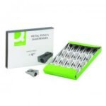 Q-Connect Metal Pencil Sharpener (Pack of 20)