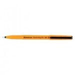 Staedtler 309 Handwriting Pen Fibre Tipped 0.8mm Tip 0.6mm Line Black 309-9 Pack of 10