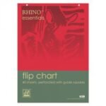 5 Star Value Flipchart Pad Perforated 40 Sheets A1 Pack of 5