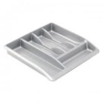 Addis Cutlery Tray Metallic Grey