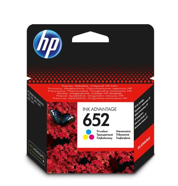 INK HP 652 TRI COLOR F6V24AE