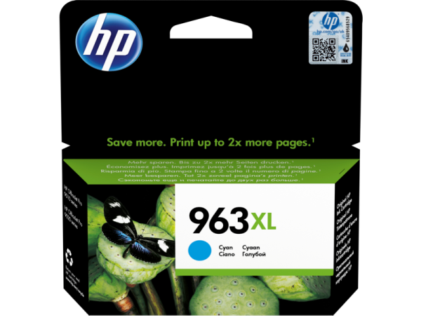 INK HP 963XL CYAN 3JA27AE FOR OJ 9023