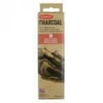 Derwent Charcoal Willow Drawing Charcoal Pack of 10