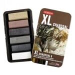 Derwent Charcoal XL Charcoal Drawing Charcoal Pack of 6