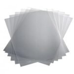 Report Covers Polypropylene Capacity 100 Sheets A3 Fold to A4 Economy Clear Pack of 50