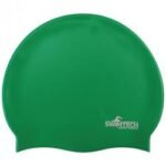 Silicone Swim Cap Green