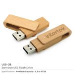 Bamboo USB Flash Drives - Image 2