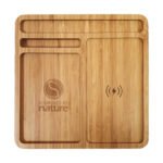 Bamboo Wireless Charger Docking Station - Image 2