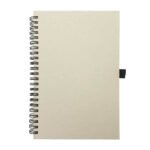 A5 Size Milk Paper Spiral Notebooks, 70 Sheets 80 GSM