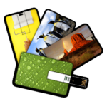 Card Shaped USB Flash Drives