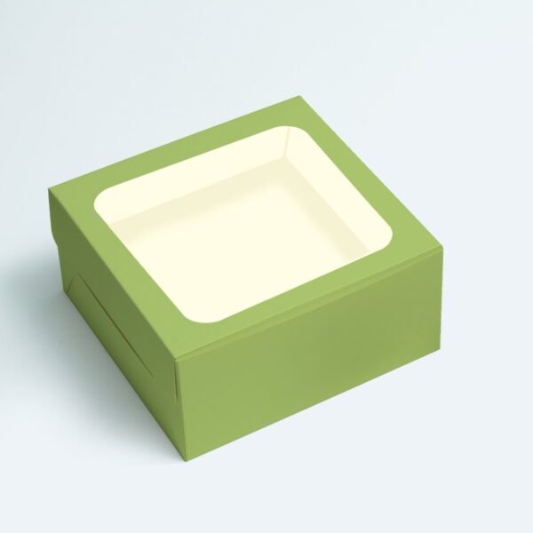 Cake box with logo